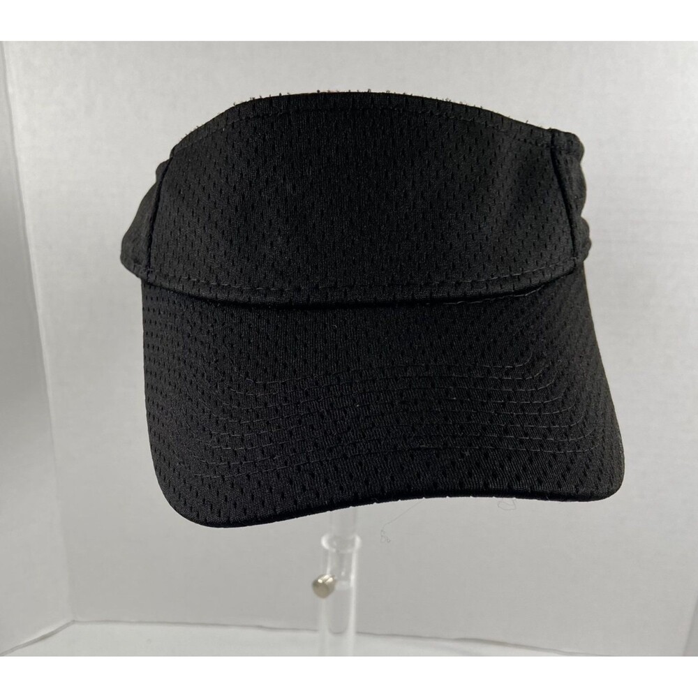 Augusta Sportswear Black Athletic Mesh Visor Adult Adjustable Hat